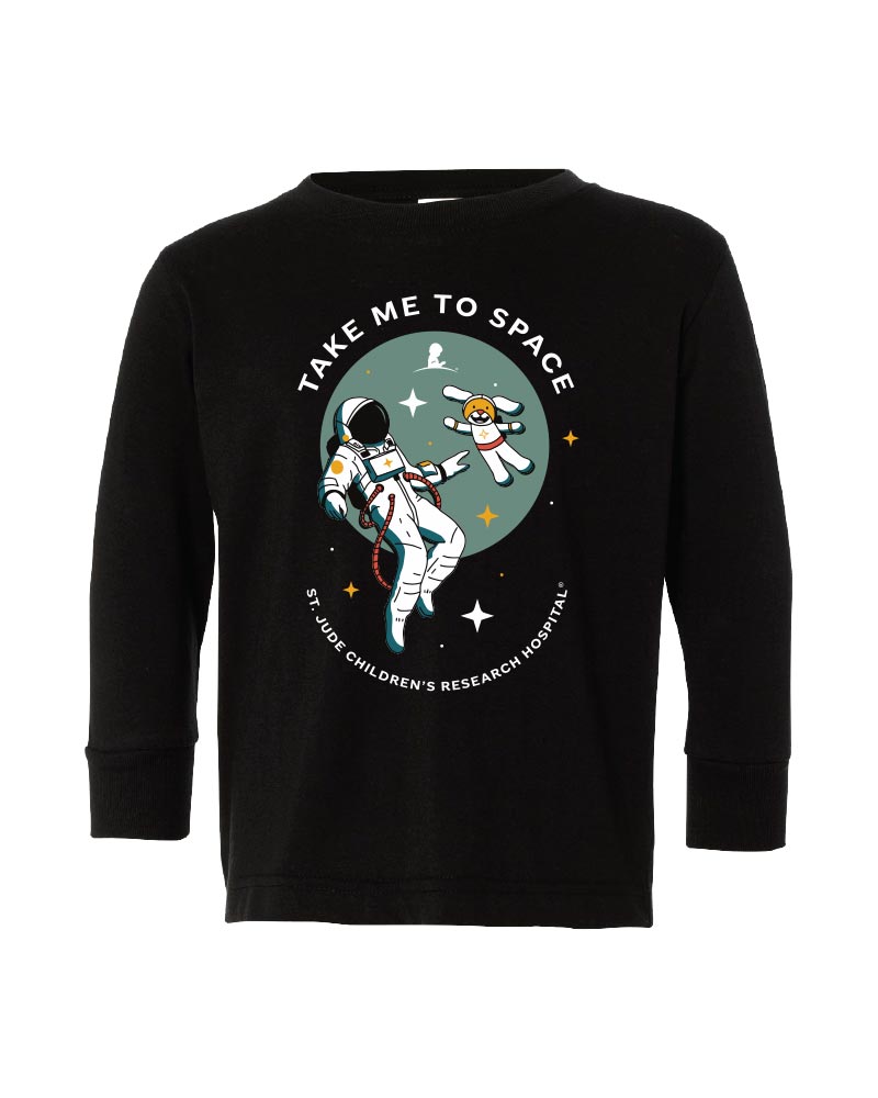 Take Me To Space Kids Long-Sleeve T-Shirt
